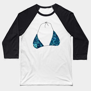 bikini top - water Baseball T-Shirt